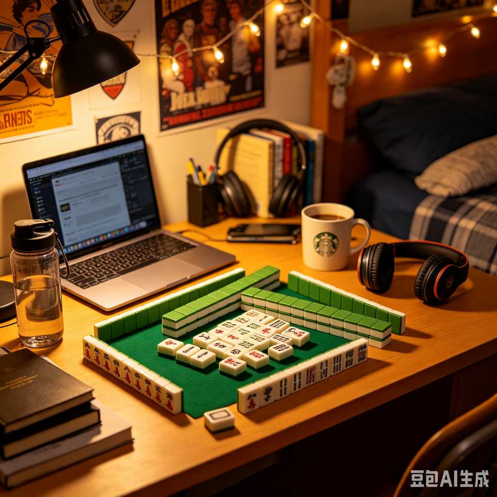 unique color mahjong tiles design