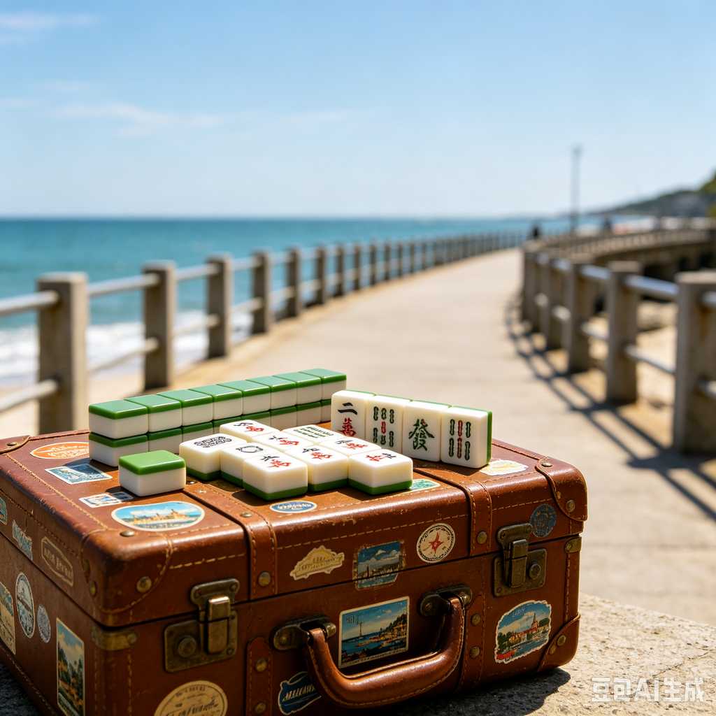 handmade mahjong tiles set