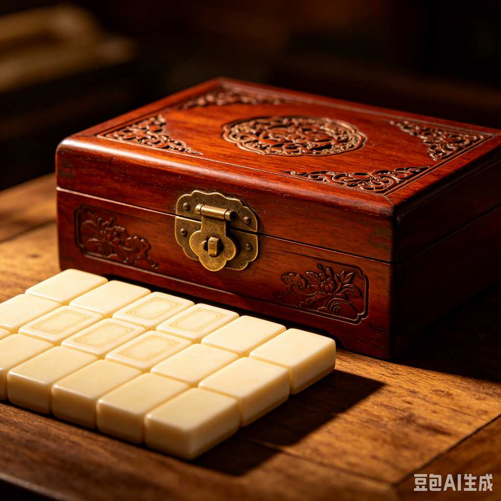 pattern printed mahjong packaging